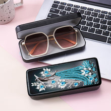 Load image into Gallery viewer, Butterfly Diamond Painting Eyeglasses Case Glasses Storage Case for Friends Gift
