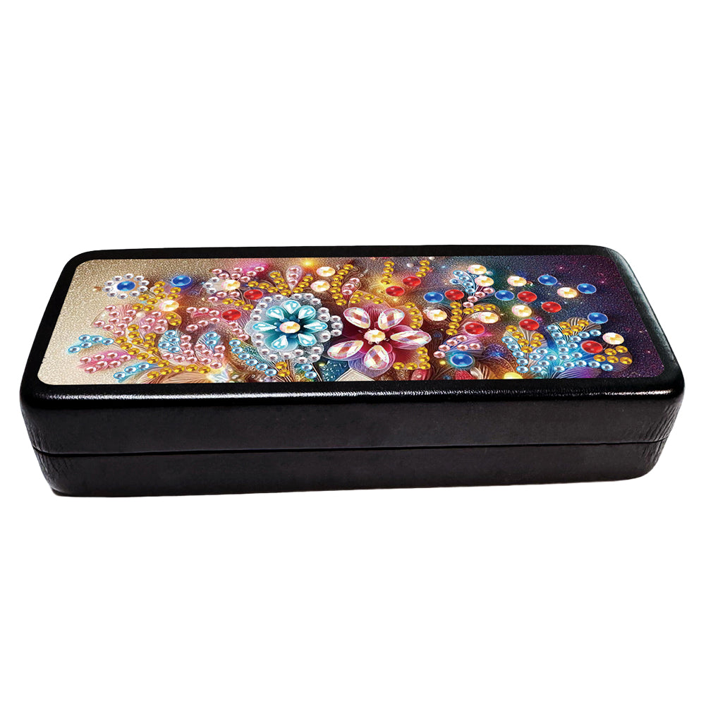 Butterfly Diamond Painting Eyeglasses Case Glasses Storage Case for Friends Gift