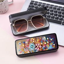 Load image into Gallery viewer, Butterfly Diamond Painting Eyeglasses Case Glasses Storage Case for Friends Gift
