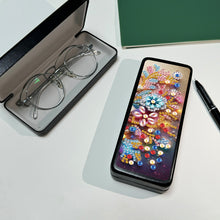 Load image into Gallery viewer, Butterfly Diamond Painting Eyeglasses Case Glasses Storage Case for Friends Gift
