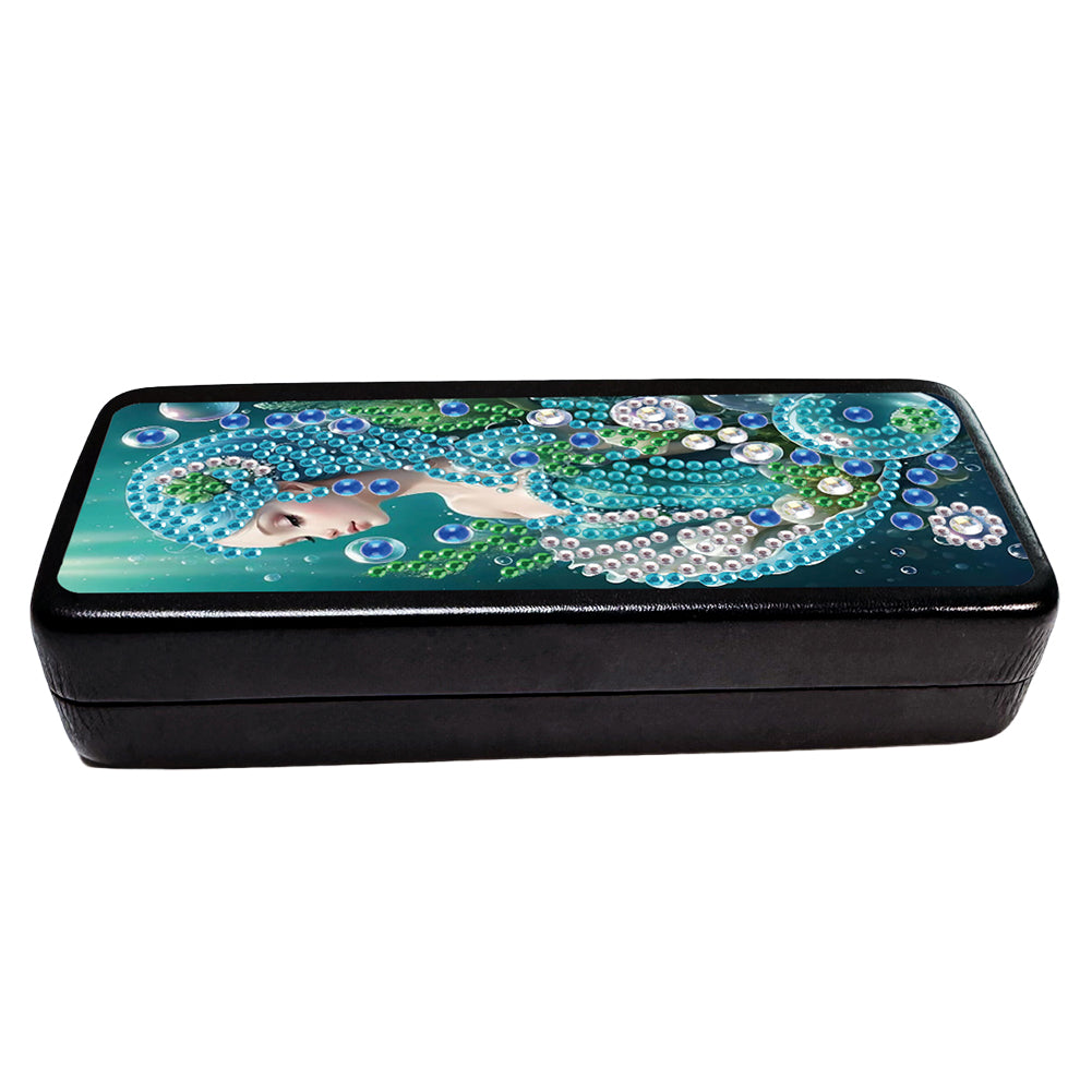 Butterfly Diamond Painting Eyeglasses Case Glasses Storage Case for Friends Gift