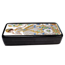 Load image into Gallery viewer, Butterfly Diamond Painting Eyeglasses Case Glasses Storage Case for Friends Gift
