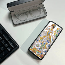 Load image into Gallery viewer, Butterfly Diamond Painting Eyeglasses Case Glasses Storage Case for Friends Gift
