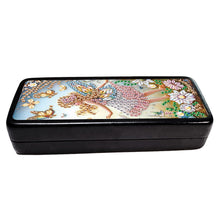Load image into Gallery viewer, Butterfly Diamond Painting Eyeglasses Case Glasses Storage Case for Friends Gift
