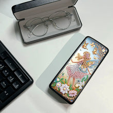 Load image into Gallery viewer, Butterfly Diamond Painting Eyeglasses Case Glasses Storage Case for Friends Gift
