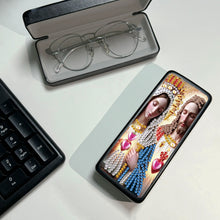 Load image into Gallery viewer, Butterfly Diamond Painting Eyeglasses Case Glasses Storage Case for Friends Gift
