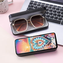 Load image into Gallery viewer, Butterfly Diamond Painting Eyeglasses Case Glasses Storage Case for Friends Gift
