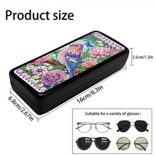 Load image into Gallery viewer, Butterfly Diamond Painting Eyeglasses Case Glasses Storage Case for Friends Gift
