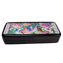 Load image into Gallery viewer, Butterfly Diamond Painting Eyeglasses Case Glasses Storage Case for Friends Gift
