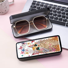 Load image into Gallery viewer, Butterfly Diamond Painting Eyeglasses Case Glasses Storage Case for Friends Gift
