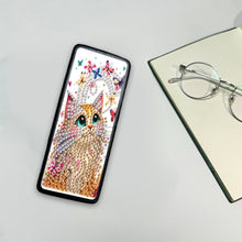 Load image into Gallery viewer, Butterfly Diamond Painting Eyeglasses Case Glasses Storage Case for Friends Gift
