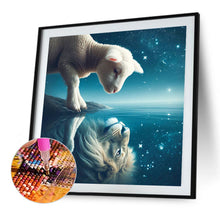 Load image into Gallery viewer, Diamond Painting - Full Square - Lions and sheep (30*30CM)
