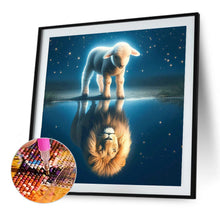 Load image into Gallery viewer, Diamond Painting - Full Square - Lions and sheep (30*30CM)
