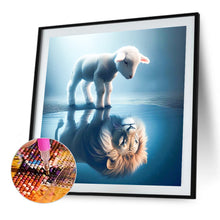 Load image into Gallery viewer, Diamond Painting - Full Square - Lions and sheep (30*30CM)
