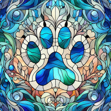 Load image into Gallery viewer, Diamond Painting - Full Round - Glass art - Paw (30*30CM)
