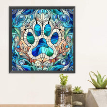 Load image into Gallery viewer, Diamond Painting - Full Round - Glass art - Paw (30*30CM)
