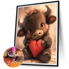 Load image into Gallery viewer, Diamond Painting - Full Square - Cute calves (30*40CM)
