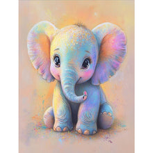 Load image into Gallery viewer, Diamond Painting - Full Square - Colorful elephants (30*40CM)
