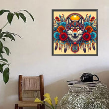 Load image into Gallery viewer, Diamond Painting - Full Square - Indian wolves (40*40CM)
