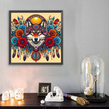 Load image into Gallery viewer, Diamond Painting - Full Square - Indian wolves (40*40CM)
