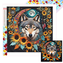 Load image into Gallery viewer, Diamond Painting - Full Square - Indian wolves (40*40CM)
