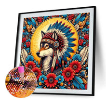 Load image into Gallery viewer, Diamond Painting - Full Square - Indian wolves (40*40CM)
