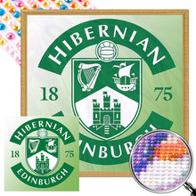Load image into Gallery viewer, AB Diamond Painting - Full Round - Hibernian FC (50*50CM)
