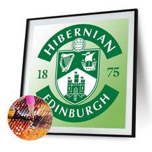 Load image into Gallery viewer, AB Diamond Painting - Full Round - Hibernian FC (50*50CM)
