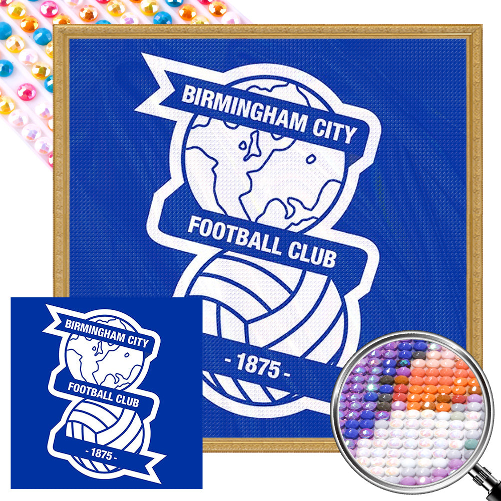 AB Diamond Painting - Full Round - Birmingham City FC (50*50CM)