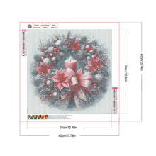Load image into Gallery viewer, Diamond Painting - Full Round - Pink wreaths (40*40CM)

