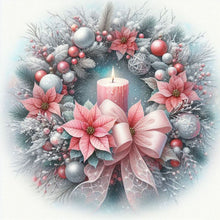 Load image into Gallery viewer, Diamond Painting - Full Round - Pink wreaths (40*40CM)
