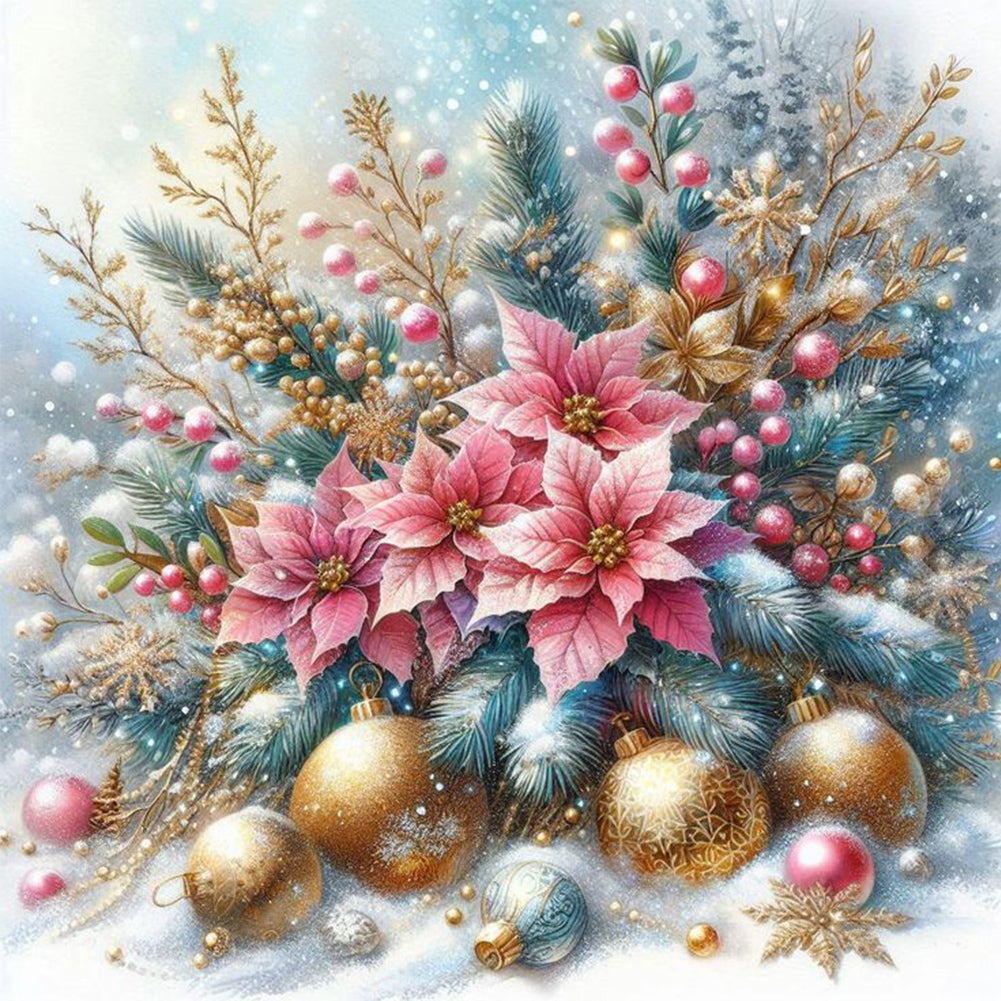 Diamond Painting - Full Round - Flowers (40*40CM)