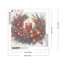 Load image into Gallery viewer, Diamond Painting - Full Round - Red wreaths (40*40CM)

