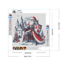 Load image into Gallery viewer, Diamond Painting - Full Round - Santa Claus and castle (30*30CM)
