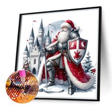 Load image into Gallery viewer, Diamond Painting - Full Round - Santa Claus and castle (30*30CM)
