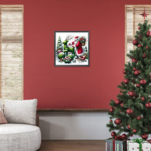 Load image into Gallery viewer, Diamond Painting - Full Round - Santa Claus pruning the garden (30*30CM)
