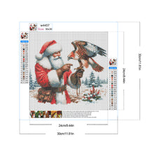 Load image into Gallery viewer, Diamond Painting - Full Round - Santa Claus and eagle (30*30CM)

