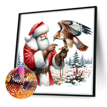 Load image into Gallery viewer, Diamond Painting - Full Round - Santa Claus and eagle (30*30CM)
