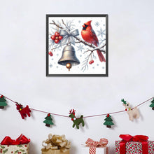Load image into Gallery viewer, Diamond Painting - Full Round - Winter cardinals (30*30CM)
