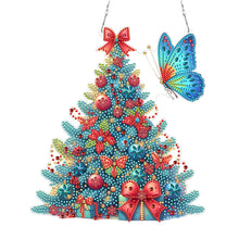Load image into Gallery viewer, Acrylic Special Shape Christmas Diamond Painting Hanging Pendant for Wall Window
