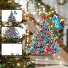 Load image into Gallery viewer, Acrylic Special Shape Christmas Diamond Painting Hanging Pendant for Wall Window
