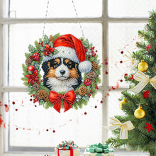 Load image into Gallery viewer, Acrylic Special Shape Christmas Diamond Painting Hanging Pendant for Wall Window
