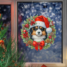 Load image into Gallery viewer, Acrylic Special Shape Christmas Diamond Painting Hanging Pendant for Wall Window
