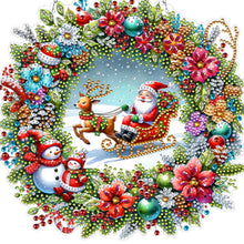Load image into Gallery viewer, Acrylic Special Shape Christmas Diamond Painting Hanging Pendant for Wall Window
