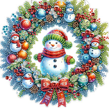 Load image into Gallery viewer, Acrylic Special Shape Christmas Diamond Painting Hanging Pendant for Wall Window
