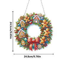 Load image into Gallery viewer, Acrylic Special Shape Christmas Diamond Painting Hanging Pendant for Wall Window
