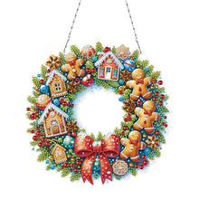 Load image into Gallery viewer, Acrylic Special Shape Christmas Diamond Painting Hanging Pendant for Wall Window
