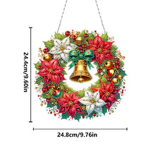 Load image into Gallery viewer, Acrylic Special Shape Christmas Diamond Painting Hanging Pendant for Wall Window
