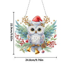 Load image into Gallery viewer, Acrylic Special Shape Christmas Animal Diamond Painting Ornaments for Art Crafts

