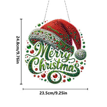 Load image into Gallery viewer, Acrylic Special Shape Christmas Animal Diamond Painting Ornaments for Art Crafts
